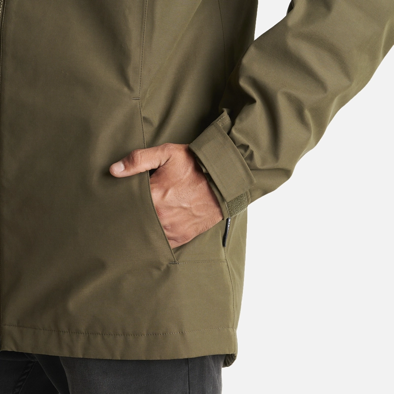 CHAQUETA HOMBRE CITIZEN WARM B-DRY HOODY JACKET VERDE MILITAR LIPPI - 7