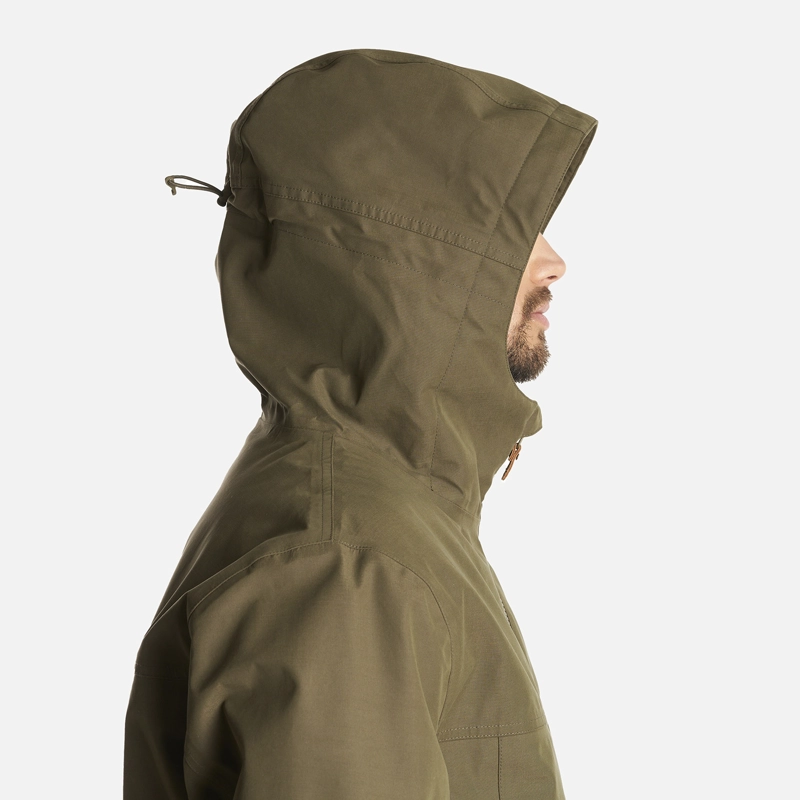 CHAQUETA HOMBRE CITIZEN WARM B-DRY HOODY JACKET VERDE MILITAR LIPPI - 9