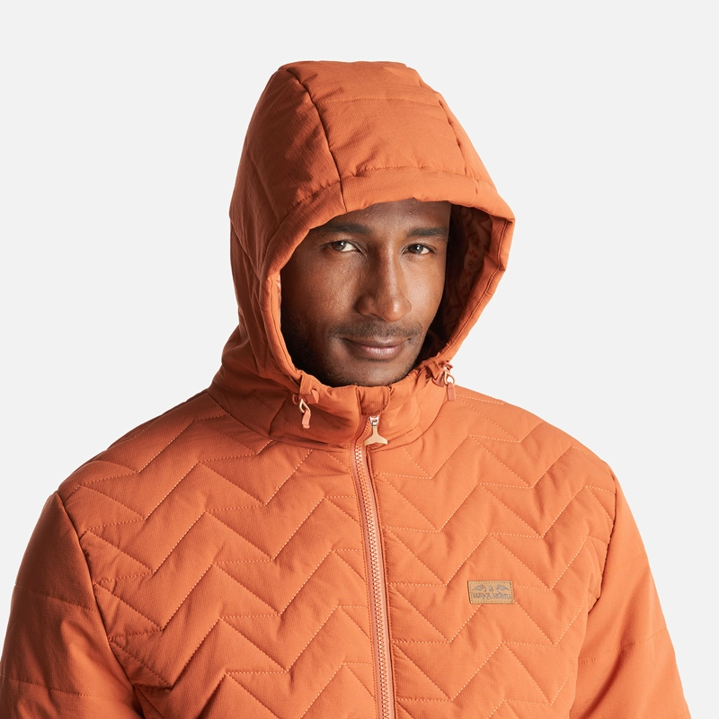 CHAQUETA HOMBRE HIJO UNICO TERRACOTA HAKA HONU - 5