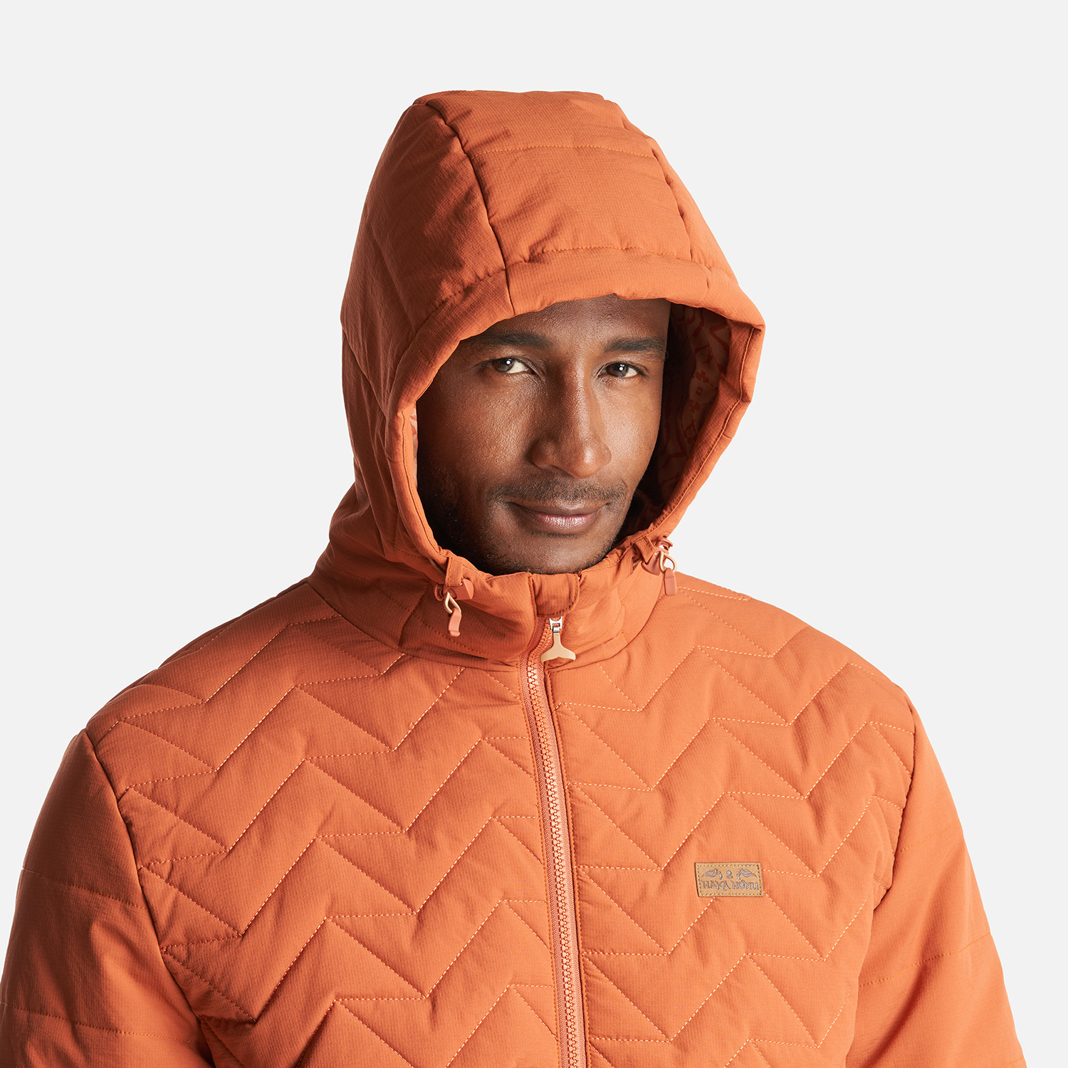 CHAQUETA HOMBRE HIJO UNICO TERRACOTA HAKA HONU - 5