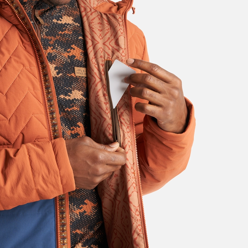 CHAQUETA HOMBRE HIJO UNICO TERRACOTA HAKA HONU - 6