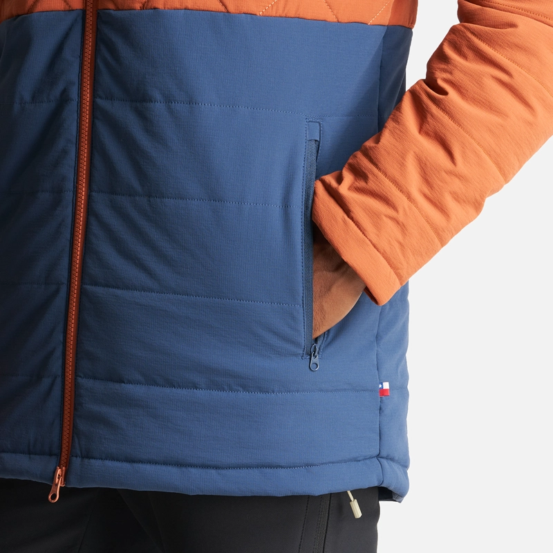CHAQUETA HOMBRE HIJO UNICO TERRACOTA HAKA HONU - 7