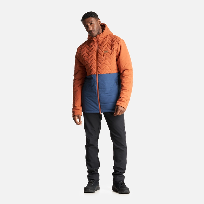 CHAQUETA HOMBRE HIJO UNICO TERRACOTA HAKA HONU - 9