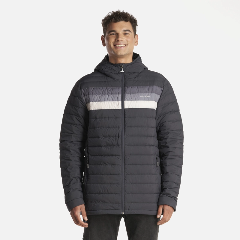 CHAQUETA HOMBRE INFIERNILLO CON GORRO NEGRO HAKA HONU - 2
