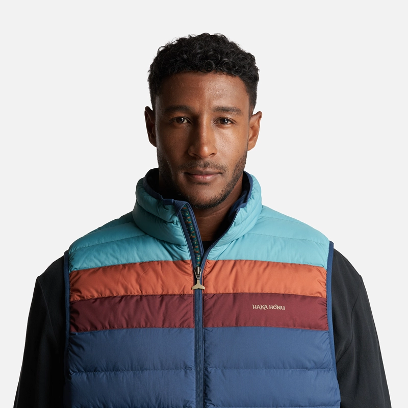 CHAQUETA HOMBRE INFIERNILLO VEST AZUL NOCHE HAKA HONU - 5