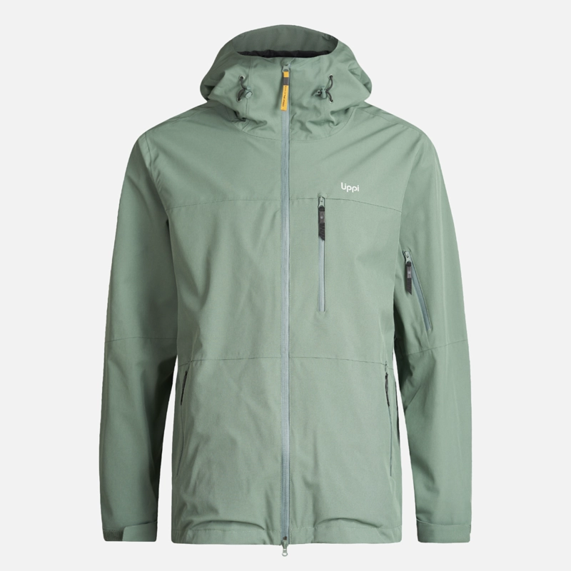 CHAQUETA HOMBRE SIERRA NEVADA B-DRY LIGHT HOODY JACKET VERDE BOTELLA LIPPI - 1
