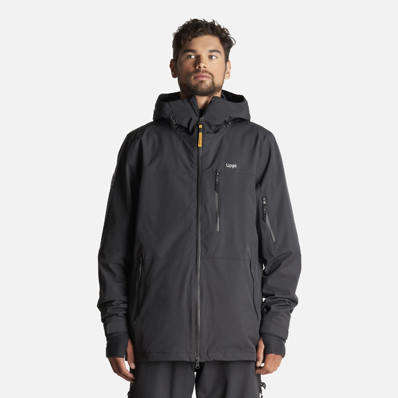 CHAQUETA HOMBRE SIERRA NEVADA B-DRY LIGHT HOODY JACKET NEGRO LIPPI - 3