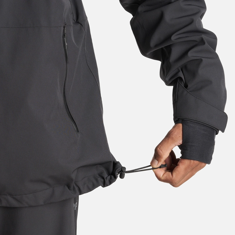 CHAQUETA HOMBRE SIERRA NEVADA B-DRY LIGHT HOODY JACKET NEGRO LIPPI - 6