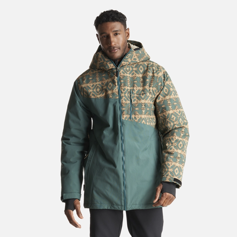 CHAQUETA HOMBRE YETI VERDE BOSQUE  HAKA HONU - 2