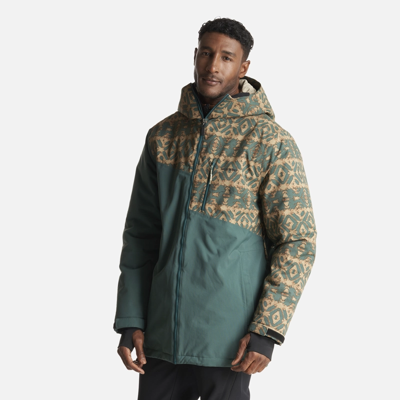 CHAQUETA HOMBRE YETI VERDE BOSQUE  HAKA HONU - 3