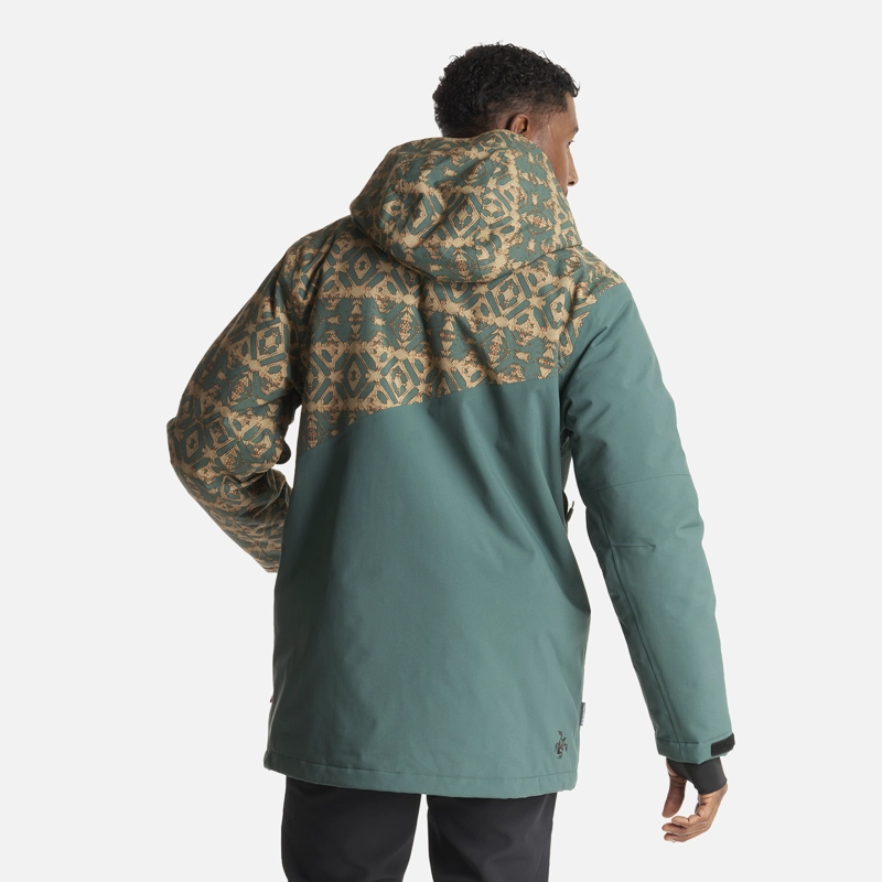 CHAQUETA HOMBRE YETI VERDE BOSQUE  HAKA HONU - 4