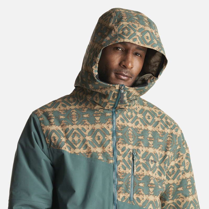 CHAQUETA HOMBRE YETI VERDE BOSQUE  HAKA HONU - 5