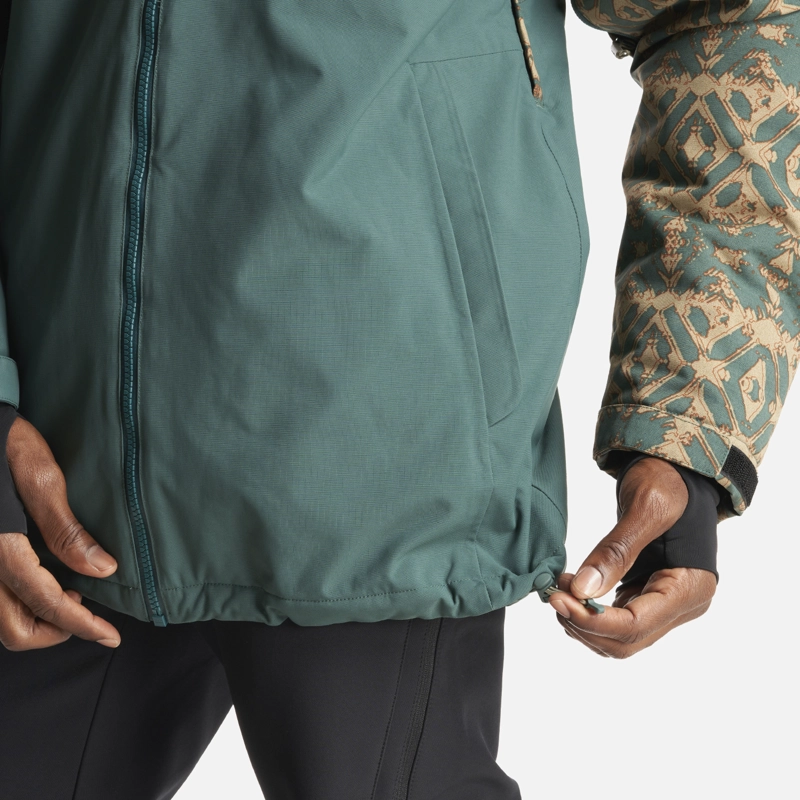 CHAQUETA HOMBRE YETI VERDE BOSQUE  HAKA HONU - 7