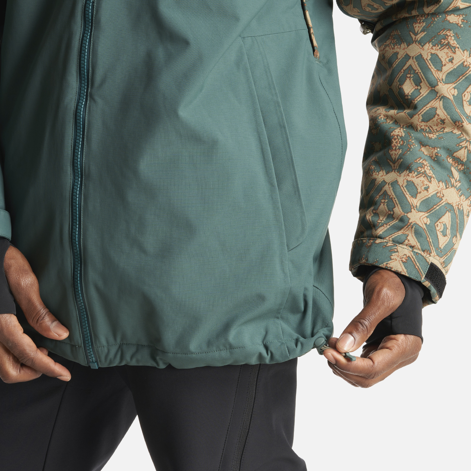 CHAQUETA HOMBRE YETI VERDE BOSQUE HAKA HONU - 7