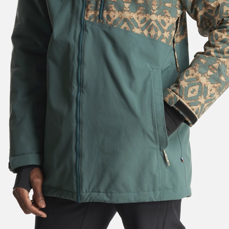 CHAQUETA HOMBRE YETI VERDE BOSQUE  HAKA HONU - 8