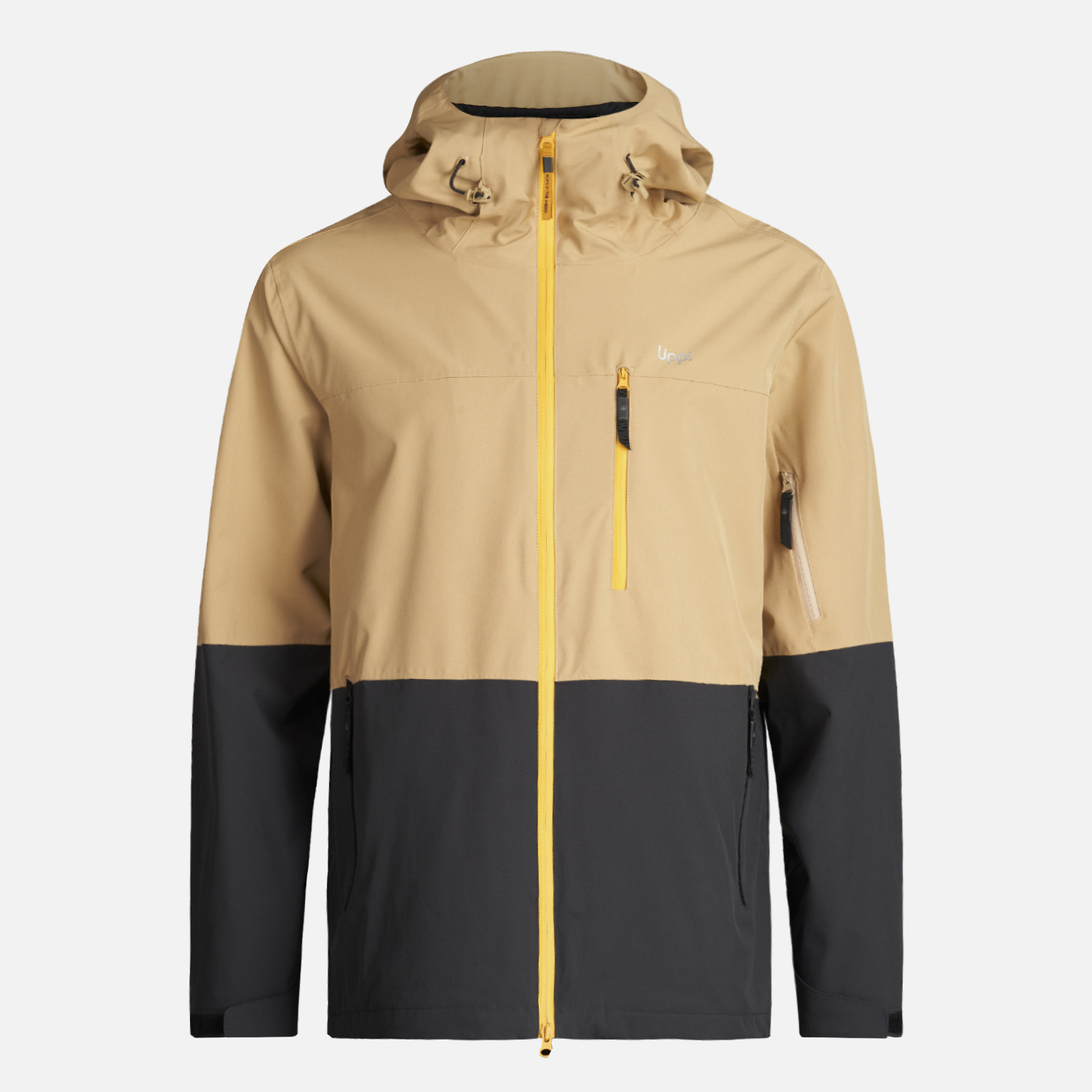 LIPPI CHAQUETA HOMBRE SIERRA NEVADA B-DRY LIGHT HOODY JACKET TAUPE LIPPI