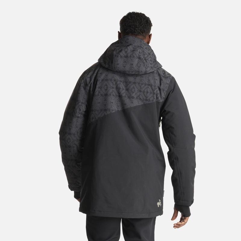 CHAQUETA HOMBRE YETI NEGRO HAKA HONU - 4
