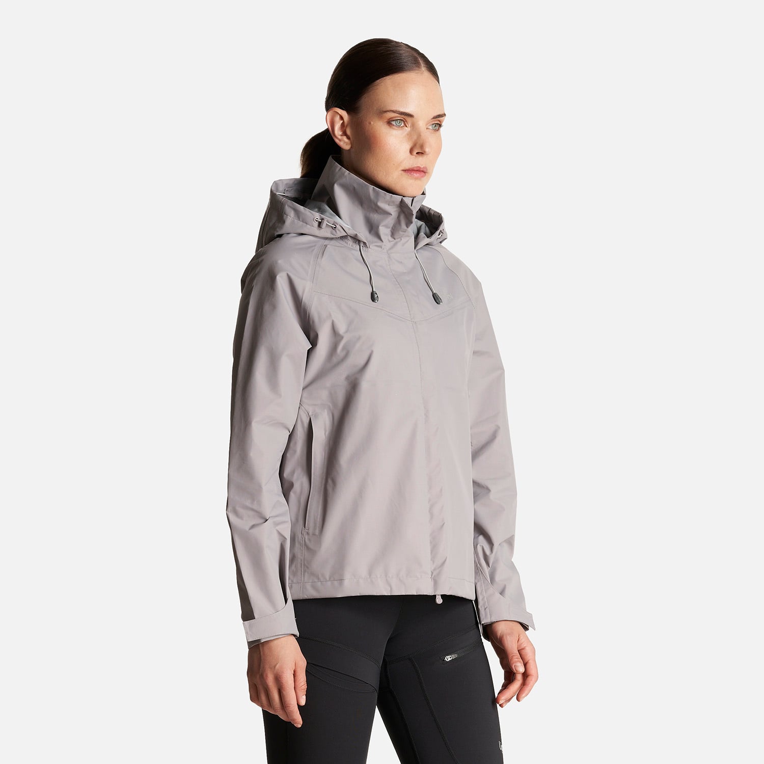 CHAQUETA MUJER ALPINE B-DRY HOODY JACKET MALVA LIPPI - 3