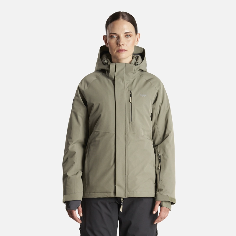 CHAQUETA MUJER ANDES B-DRY HOODY JACKET LAUREL LIPPI - 2