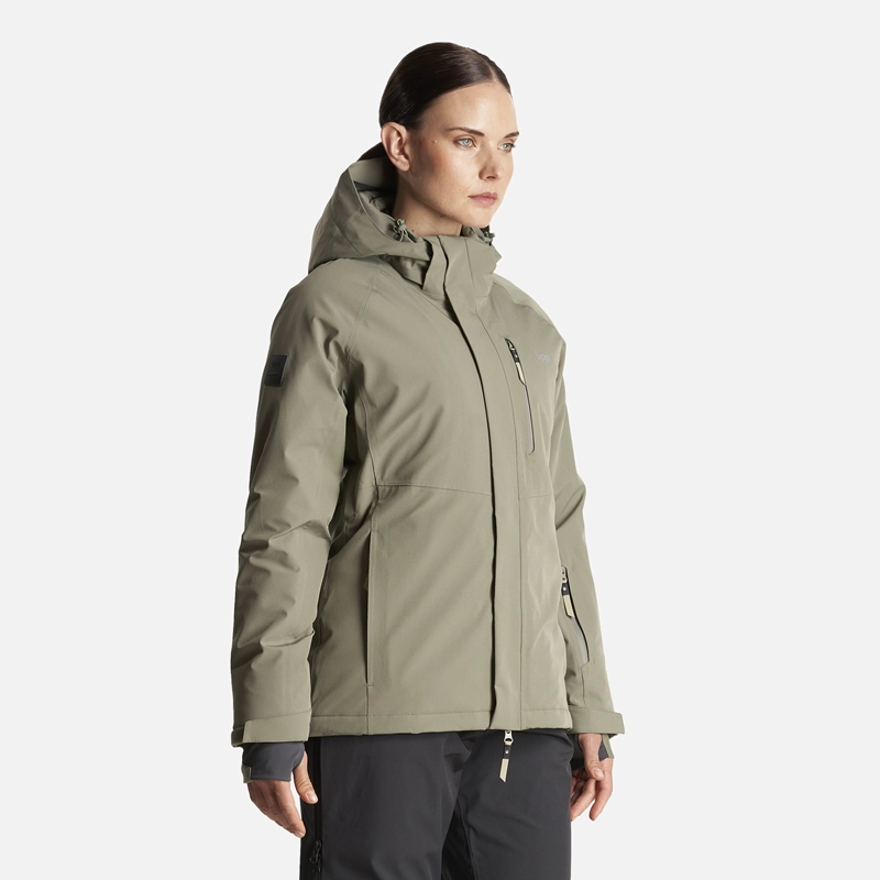 CHAQUETA MUJER ANDES B-DRY HOODY JACKET LAUREL LIPPI - 3