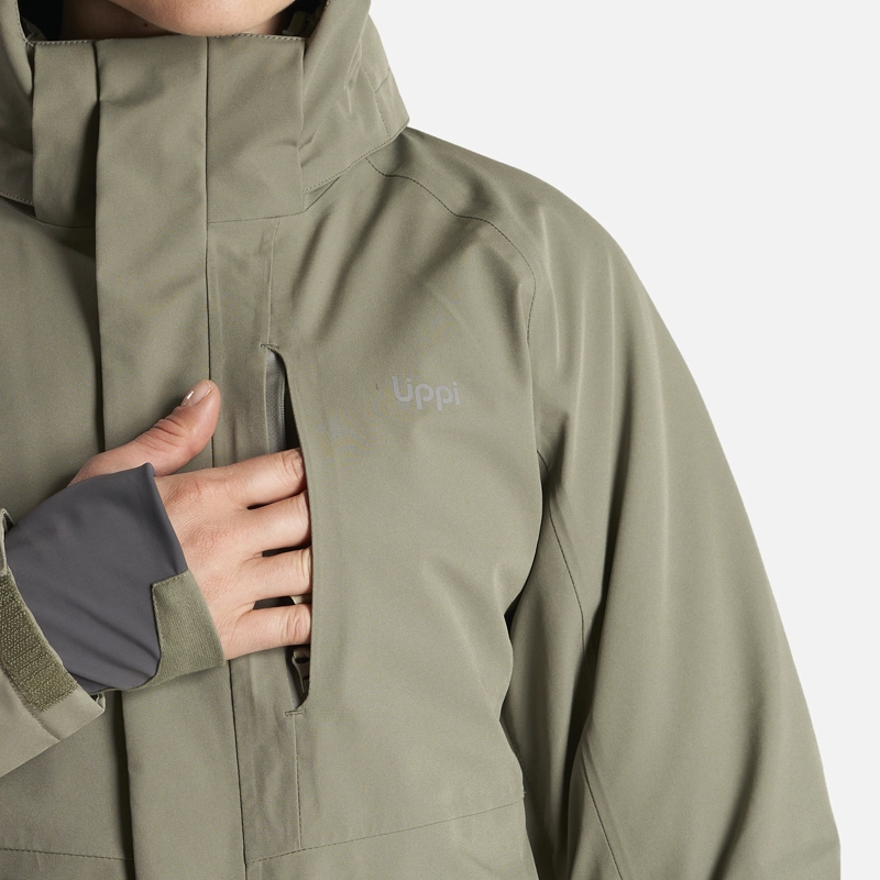 CHAQUETA MUJER ANDES B-DRY HOODY JACKET LAUREL LIPPI - 6