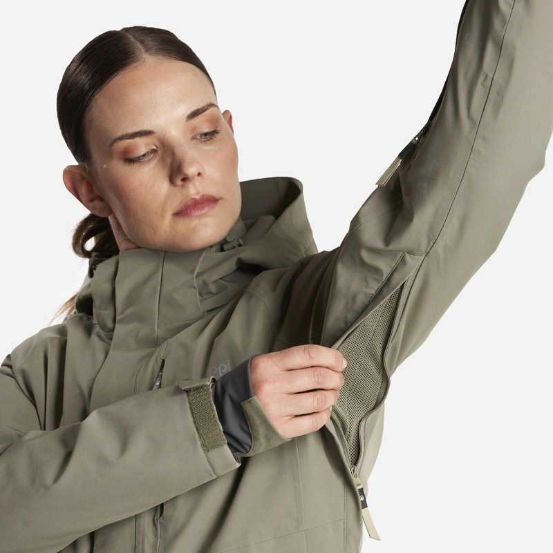 CHAQUETA MUJER ANDES B-DRY HOODY JACKET LAUREL LIPPI - 7