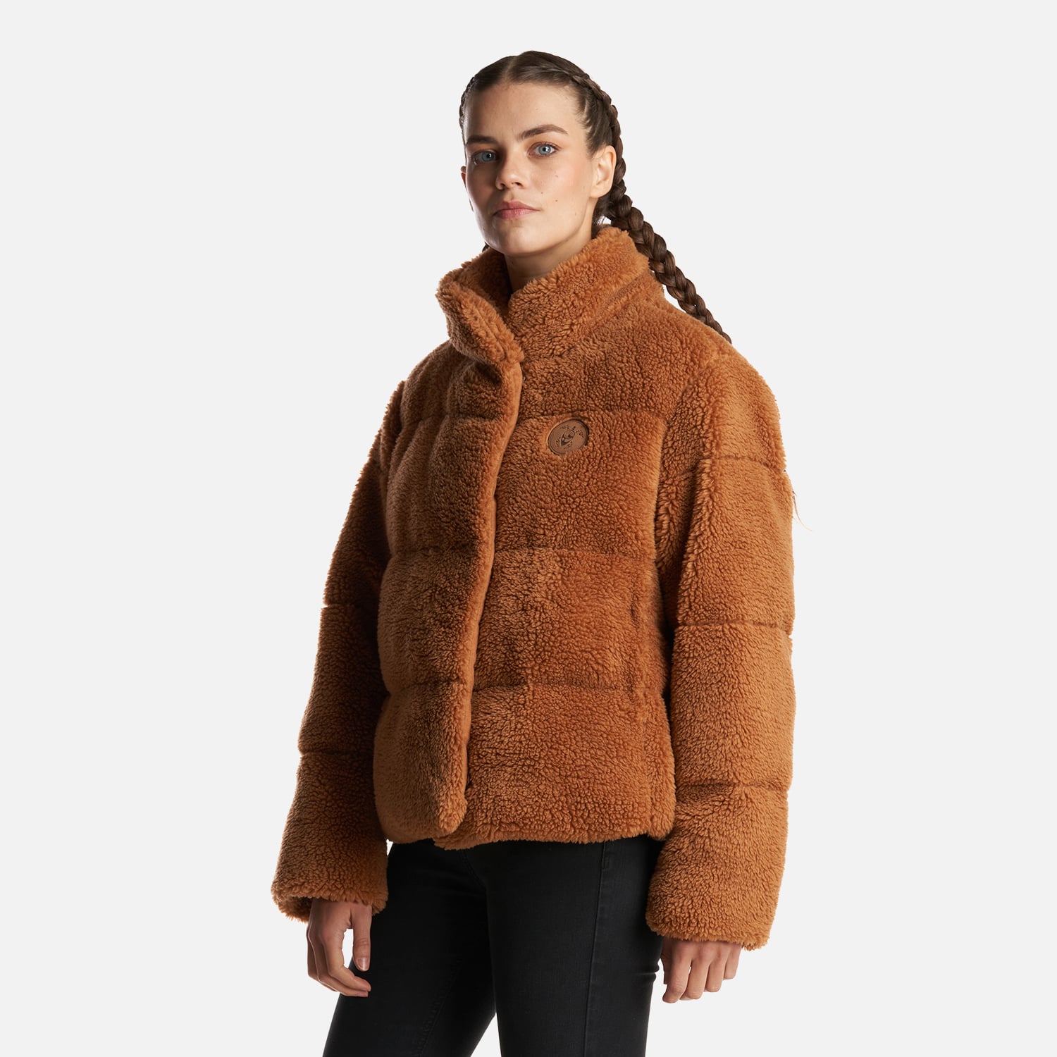 CHAQUETA MUJER ATERCIOPELADA CAMEL HAKA HONU - 2