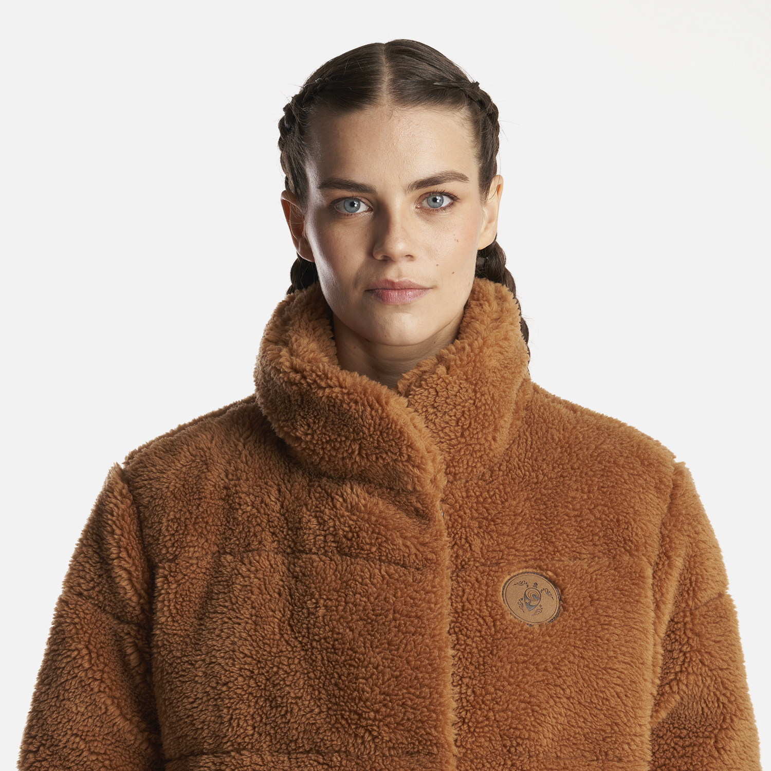 CHAQUETA MUJER ATERCIOPELADA CAMEL HAKA HONU - 4