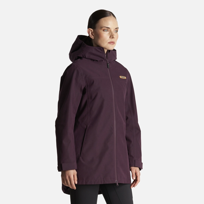 CHAQUETA MUJER CITIZEN WARM B-DRY HOODY JACKET BURDEO LIPPI - 3