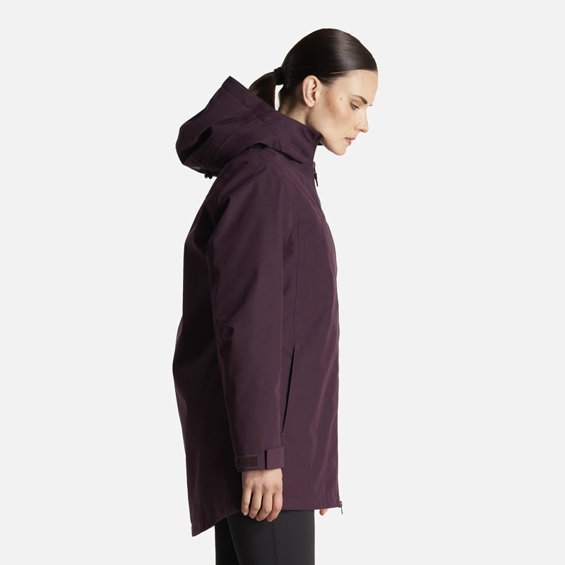 CHAQUETA MUJER CITIZEN WARM B-DRY HOODY JACKET BURDEO LIPPI - 4