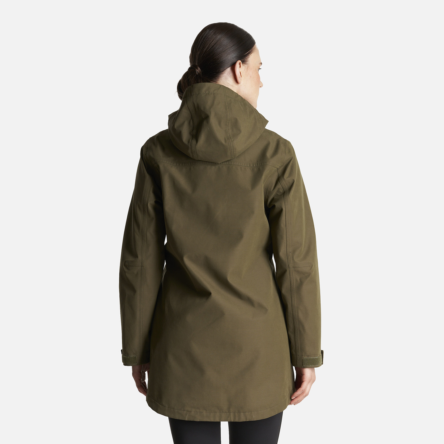 CHAQUETA MUJER CITIZEN WARM B-DRY HOODY JACKET VERDE MILITAR LIPPI - 5