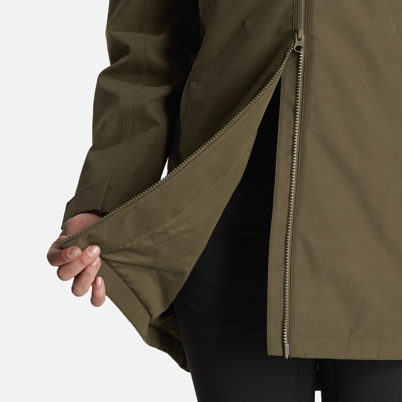 CHAQUETA MUJER CITIZEN WARM B-DRY HOODY JACKET VERDE MILITAR LIPPI - 9