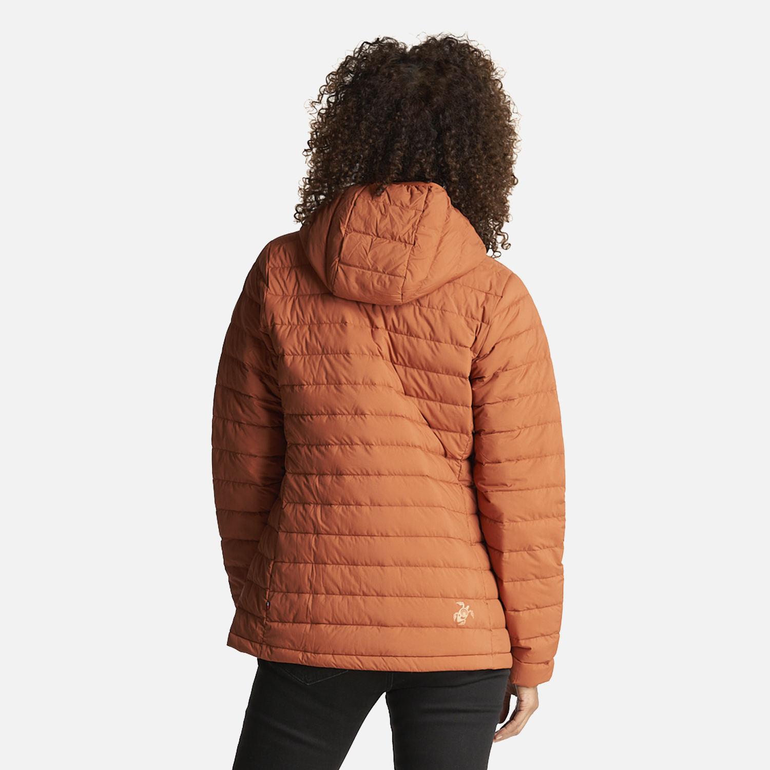 CHAQUETA MUJER INFIERNILLO CON GORRO NARANJO OSCURO HAKA HONU - 4