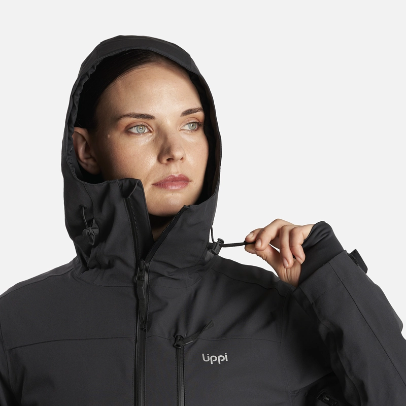 CHAQUETA MUJER SIERRA NEVADA LIGHT B-DRY HOODY JACKET NEGRO LIPPI - 5