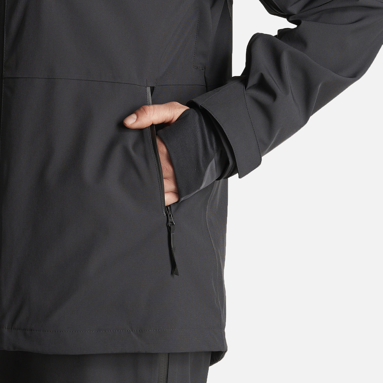 CHAQUETA MUJER SIERRA NEVADA LIGHT B-DRY HOODY JACKET NEGRO LIPPI - 7