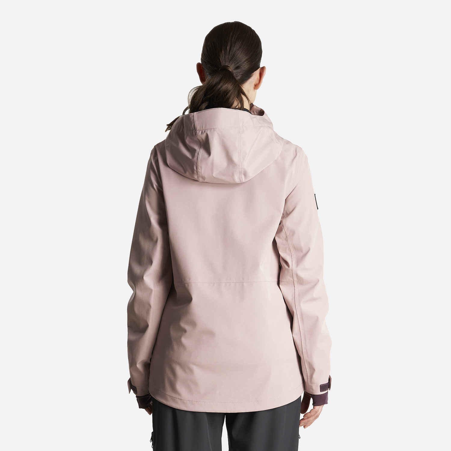 CHAQUETA MUJER SIERRA NEVADA LIGHT B-DRY HOODY JACKET ROSA CLARO LIPPI - 4