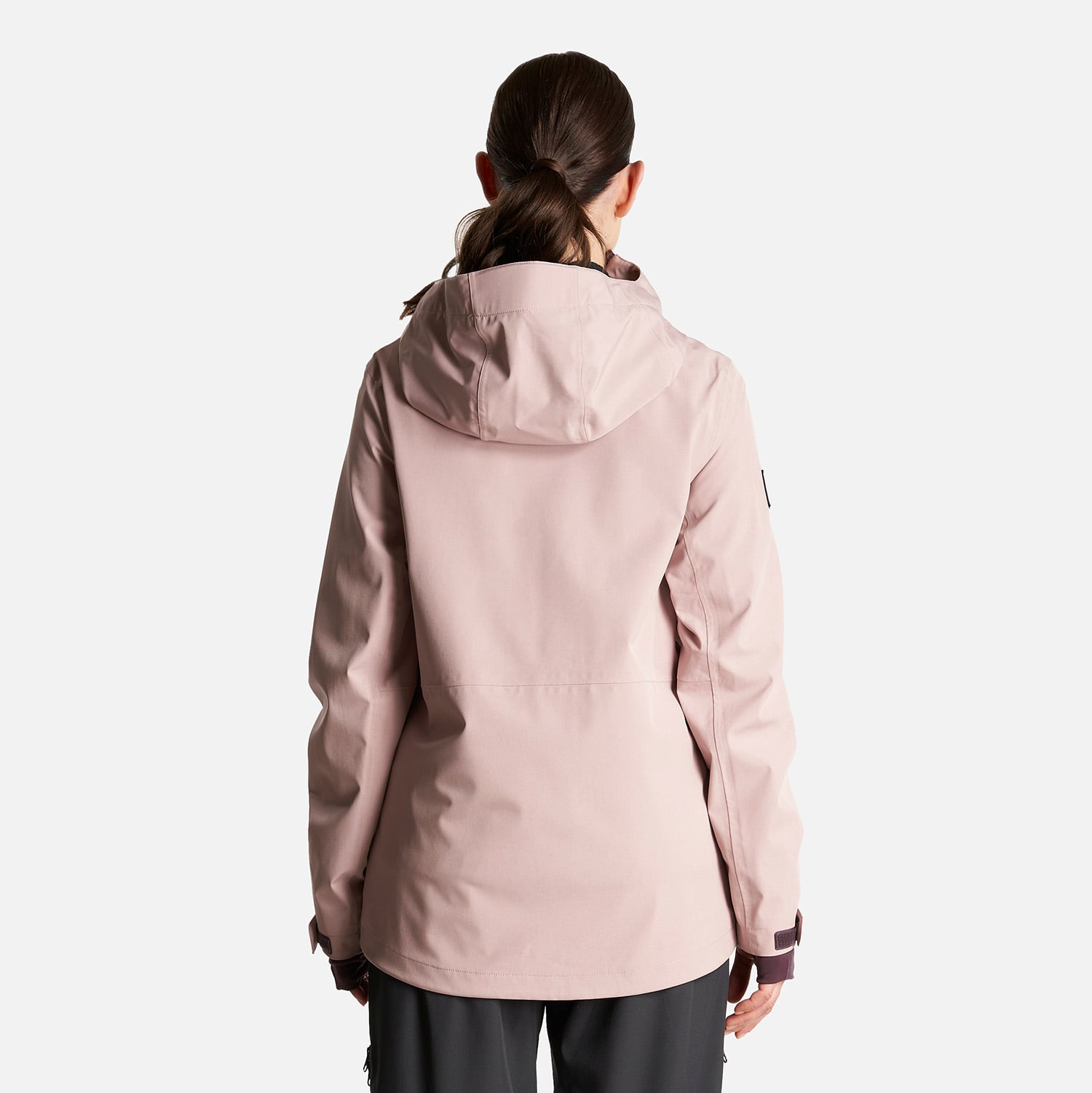 CHAQUETA MUJER SIERRA NEVADA LIGHT B-DRY HOODY JACKET ROSA CLARO LIPPI - 4