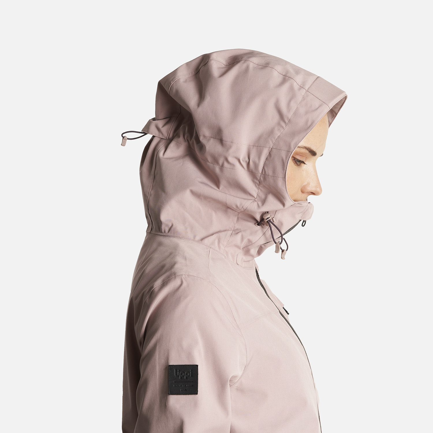 CHAQUETA MUJER SIERRA NEVADA LIGHT B-DRY HOODY JACKET ROSA CLARO LIPPI - 7