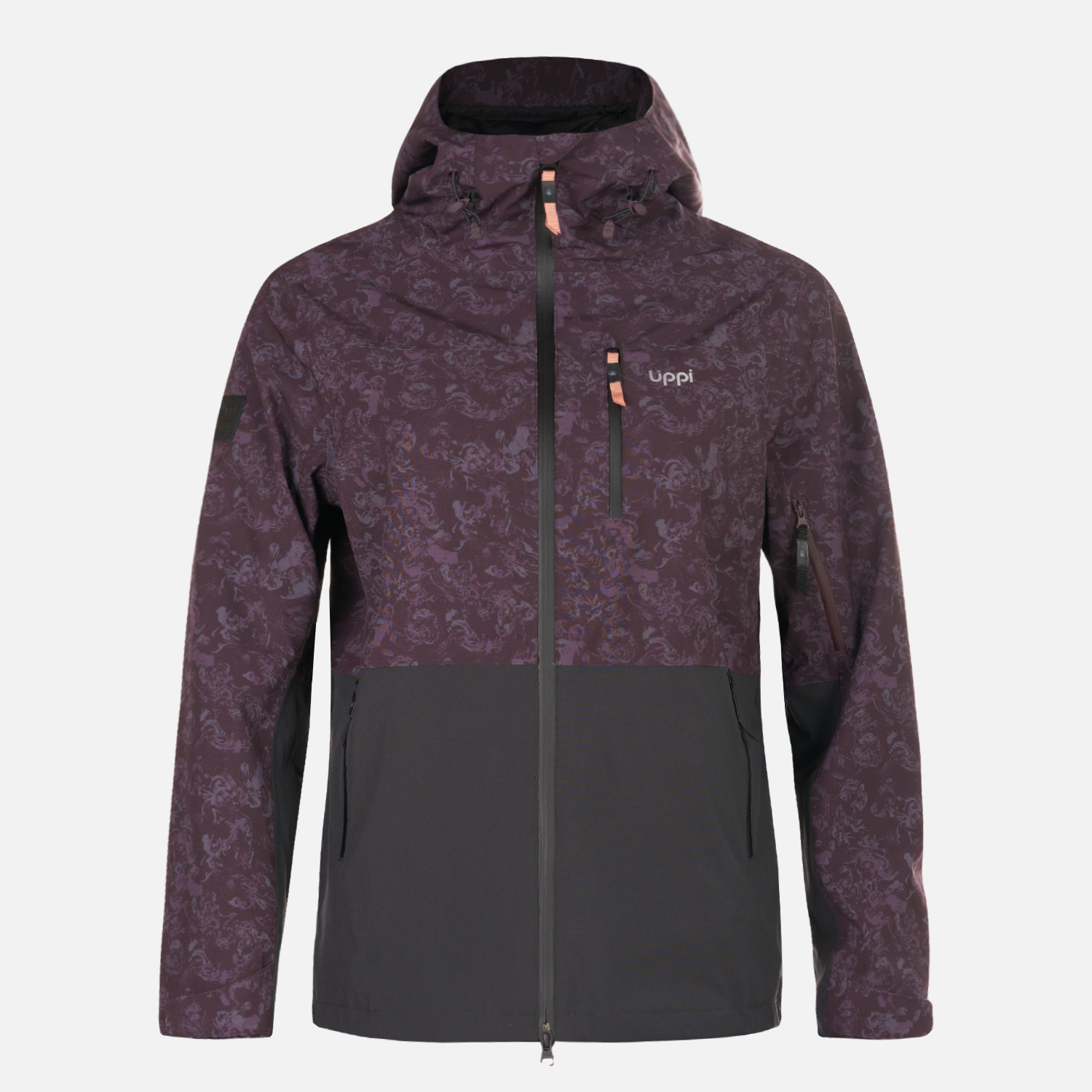 CHAQUETA MUJER SIERRA NEVADA LIGHT B-DRY HOODY JACKET PRINT BURDEO LIPPI - 1