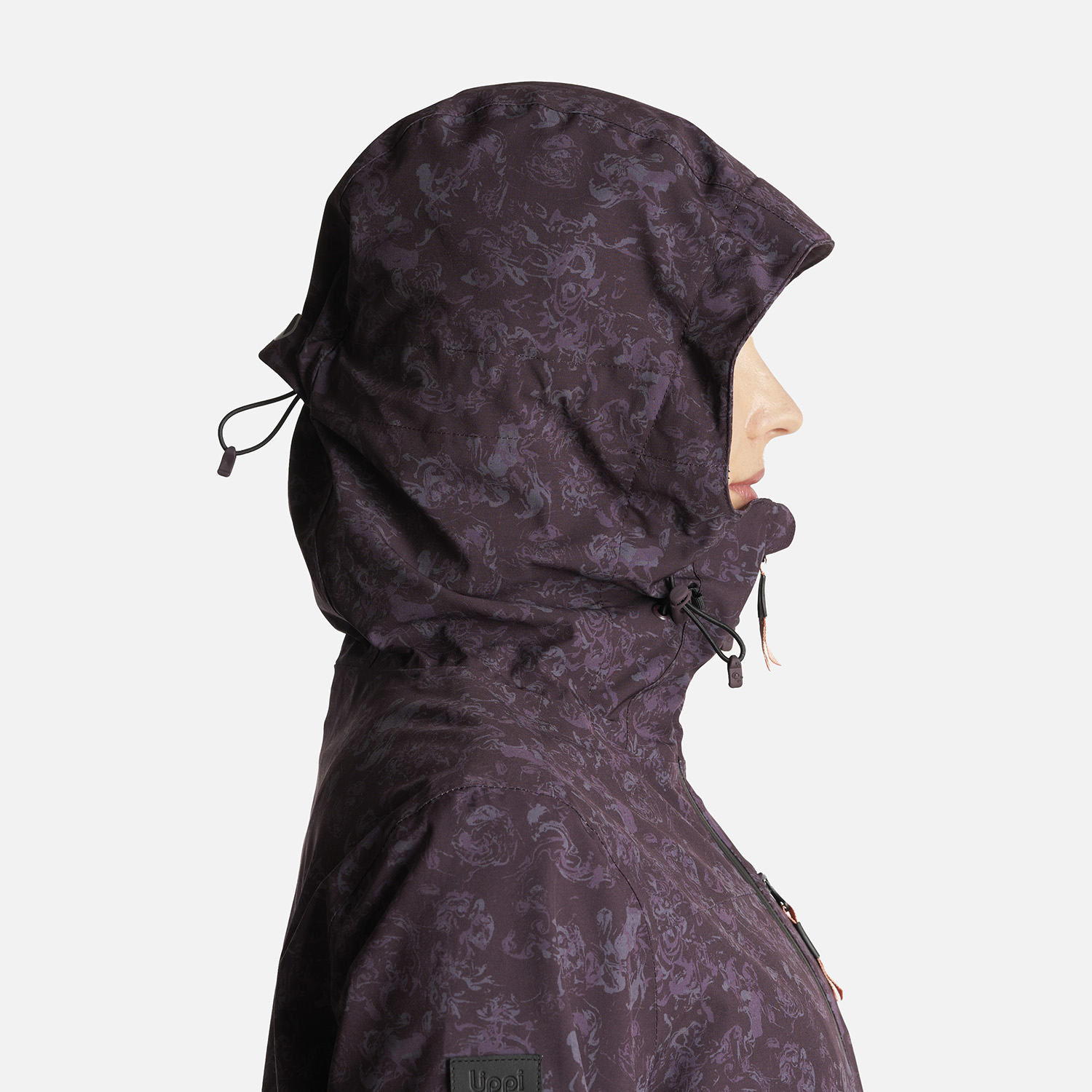 CHAQUETA MUJER SIERRA NEVADA LIGHT B-DRY HOODY JACKET PRINT BURDEO LIPPI - 7