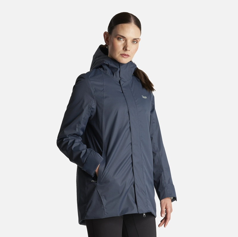CHAQUETA MUJER SMART PROTECT FUSION 3 JACKET AZUL NOCHE/JADE LIPPI - 3