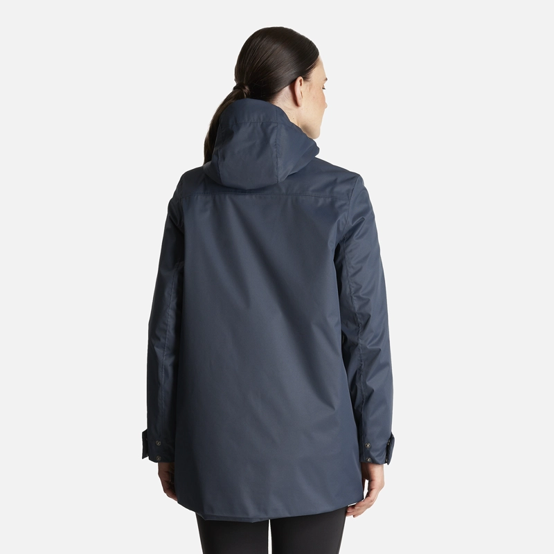 CHAQUETA MUJER SMART PROTECT FUSION 3 JACKET AZUL NOCHE/JADE LIPPI - 5