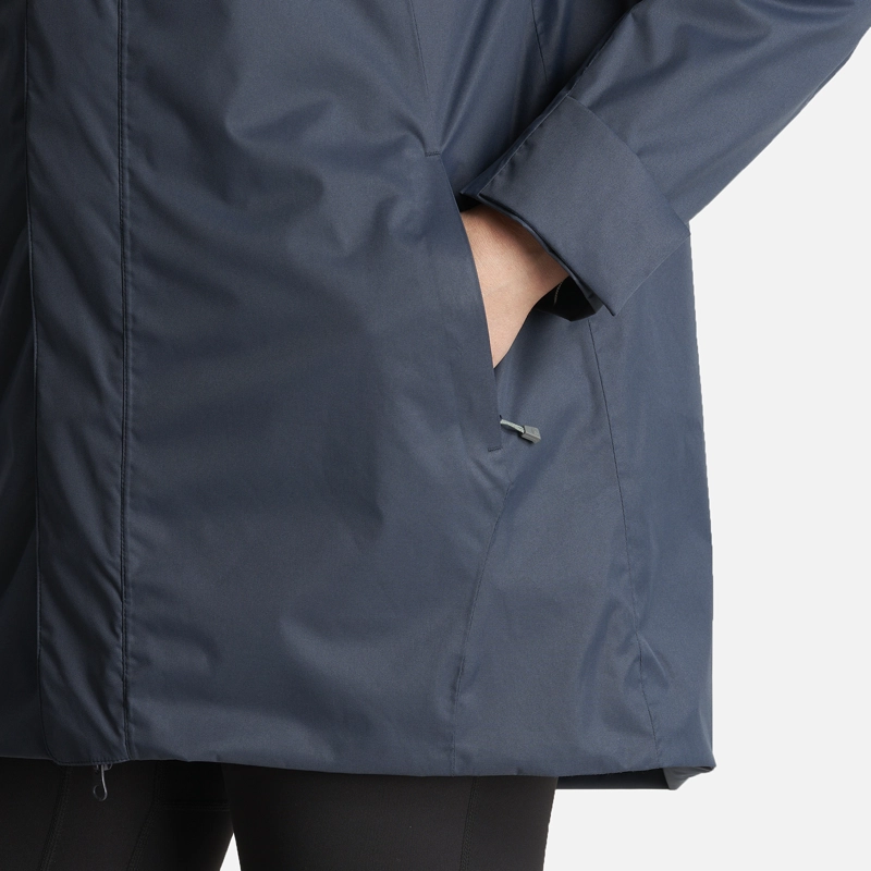 CHAQUETA MUJER SMART PROTECT FUSION 3 JACKET AZUL NOCHE/JADE LIPPI - 9