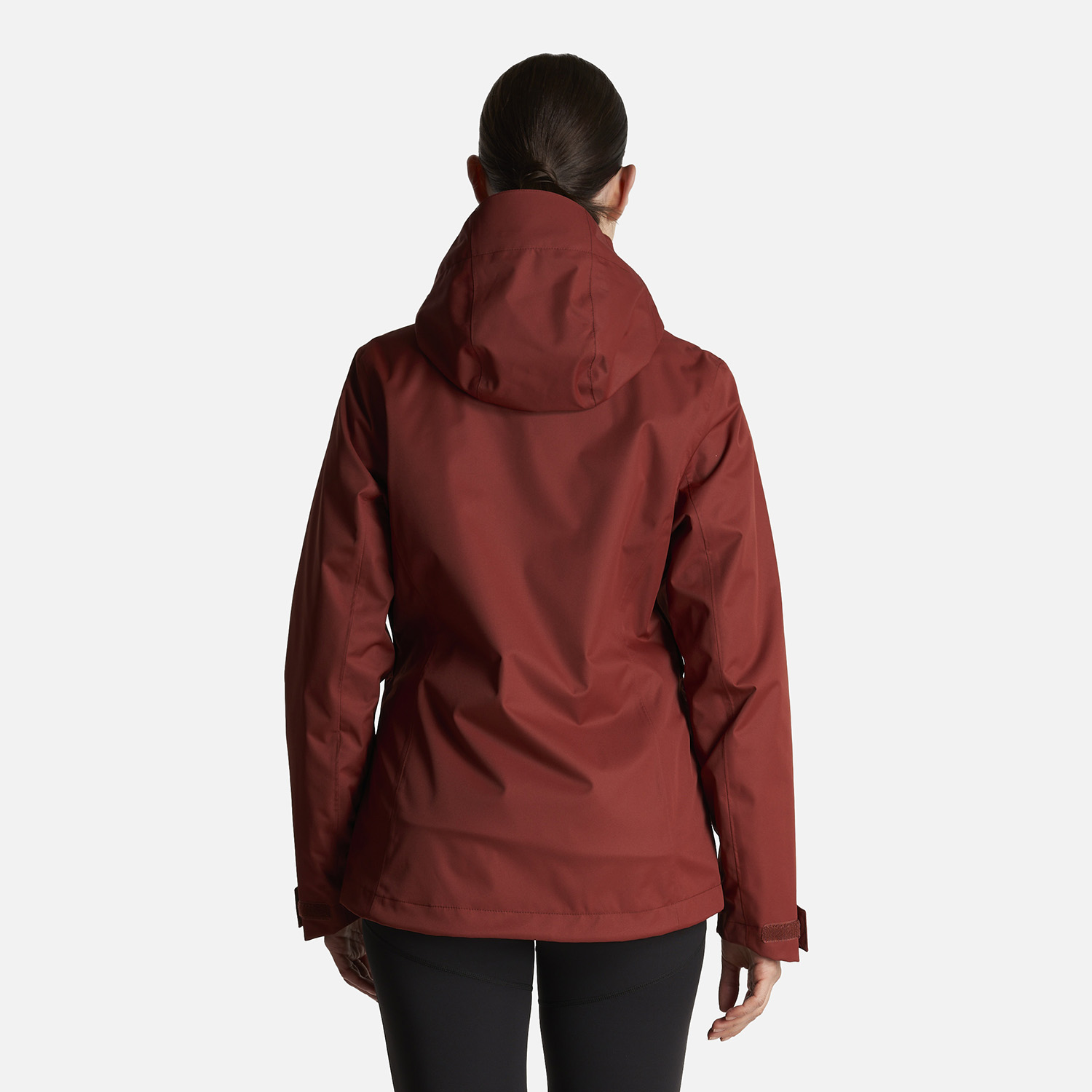 CHAQUETA MUJER TRES CRUCES FUSION-3 HOODY JACKET VINO/CREMA  LIPPI - 5