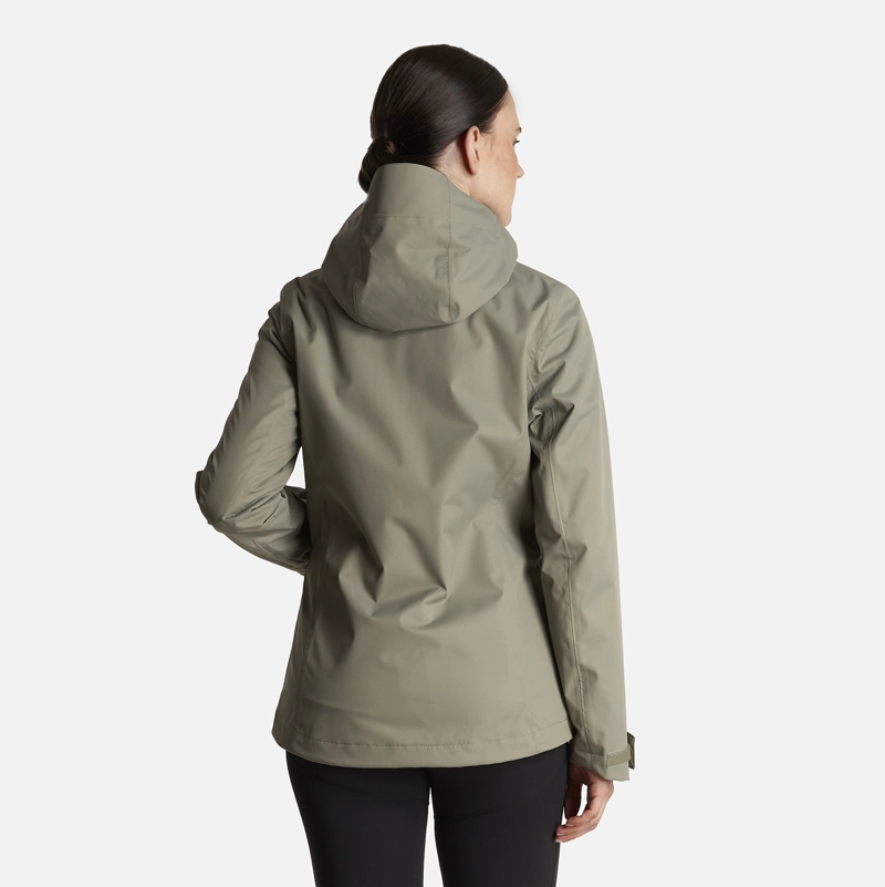CHAQUETA MUJER TRES CRUCES FUSION-3 HOODY JACKET LAUREL/VERDE BOTELLA LIPPI - 5