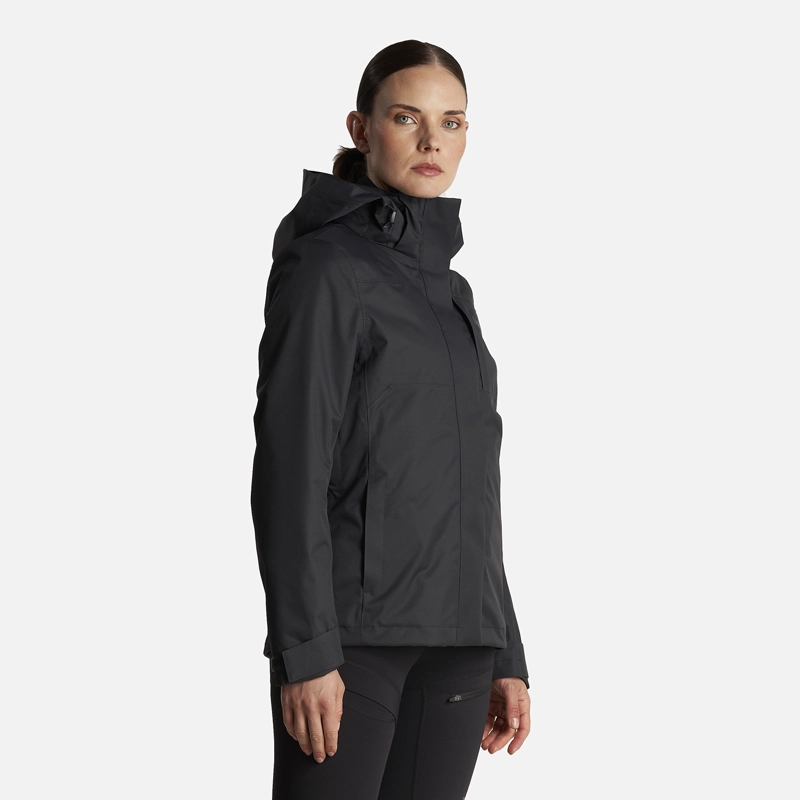 CHAQUETA MUJER TRES CRUCES FUSION-3 HOODY JACKET NEGRO NEGRO LIPPI - 3