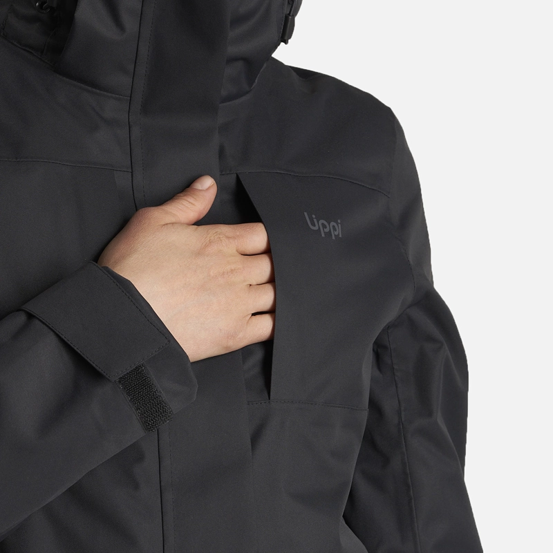 CHAQUETA MUJER TRES CRUCES FUSION-3 HOODY JACKET NEGRO NEGRO LIPPI - 9