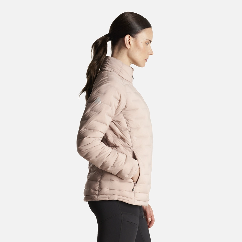 CHAQUETA MUJER ULTIMATE STRETCH DOWN JACKET ROSA CLARO LIPPI - 4