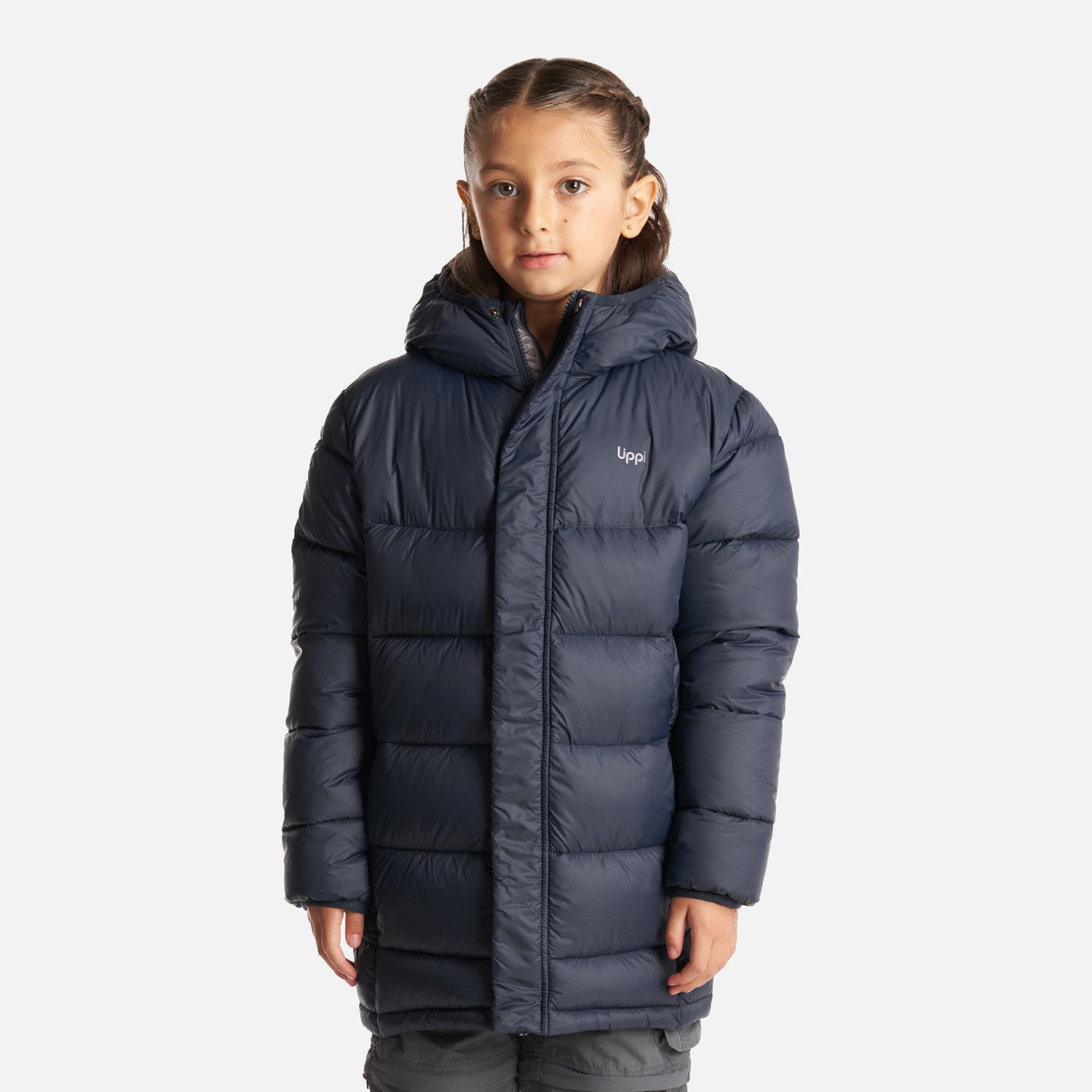 CHAQUETA NIÑA LIPPI AZUL MARINO ALL WINTER STEAM-PRO HOODY JACKET - 2