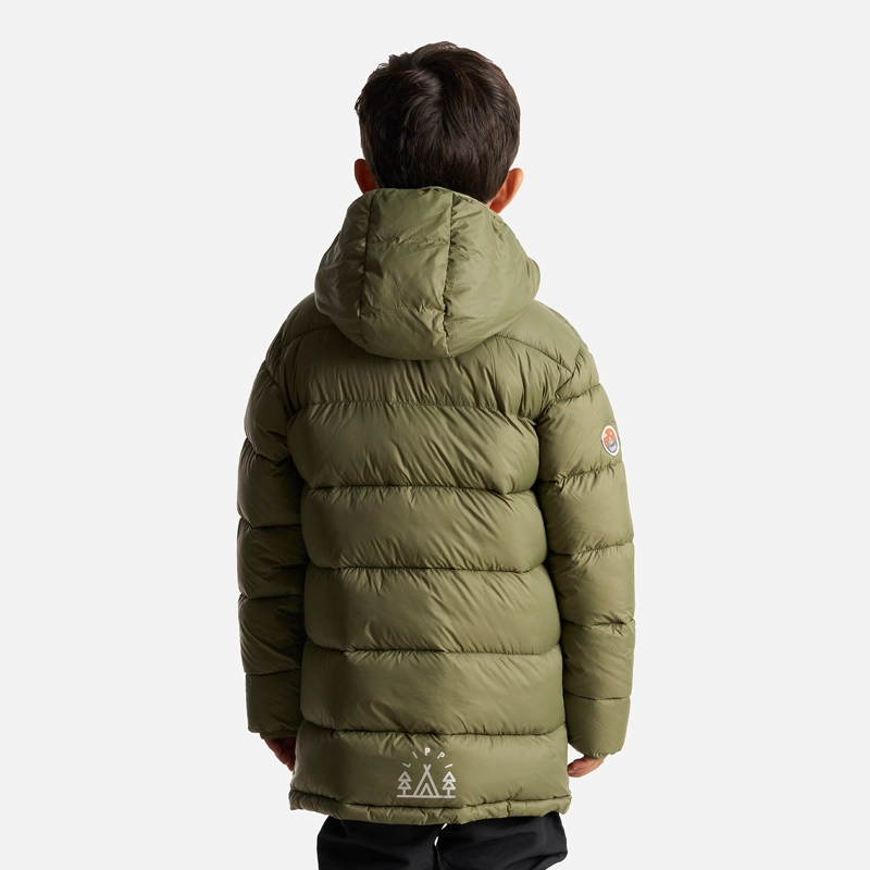 CHAQUETA NIÑO LIPPI VERDE ALL WINTER STEAM-PRO HOODY JACKET - 4